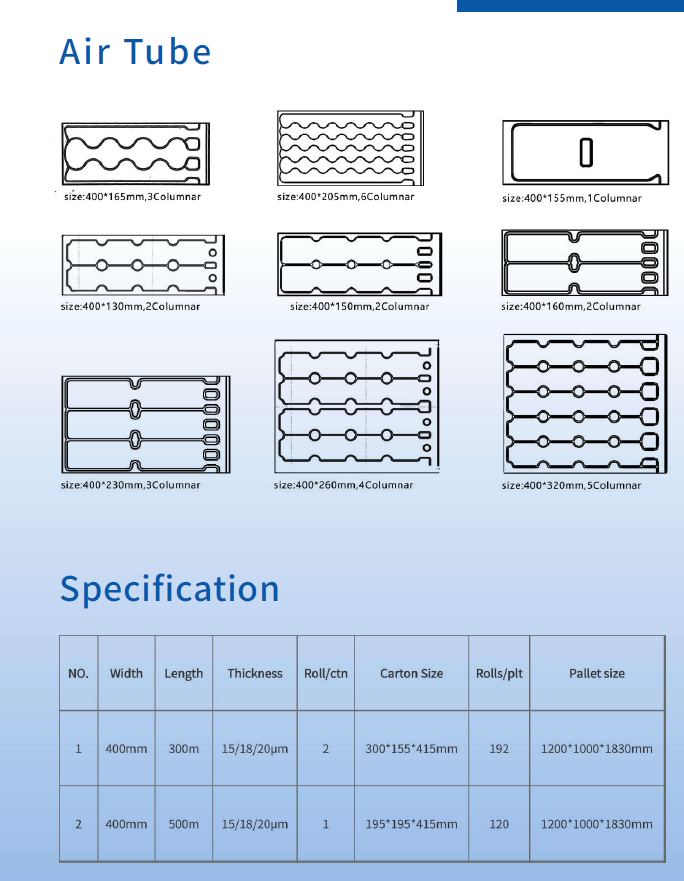 Air Tube - 5 Rows